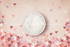 Pinks Hearts Newborn Digital Backdrop